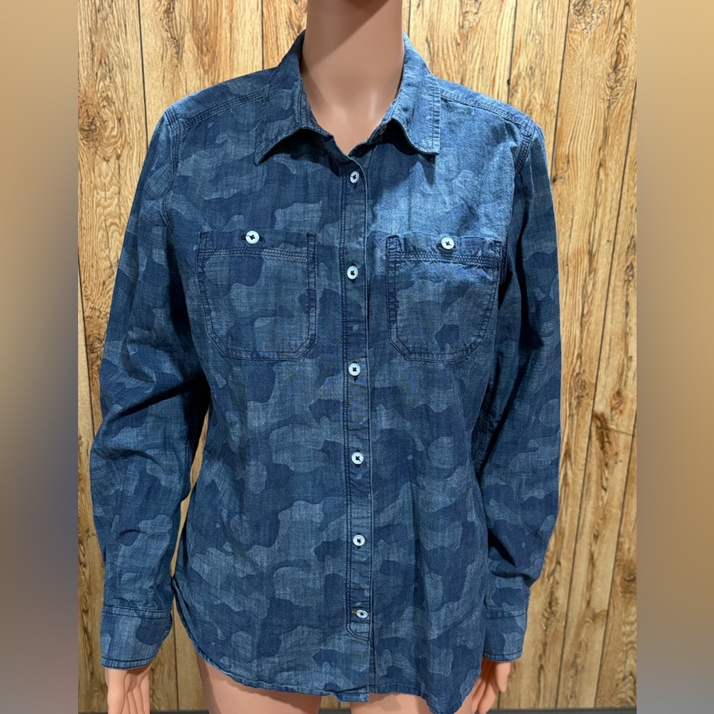 Carhartt Blue Camo Shirt